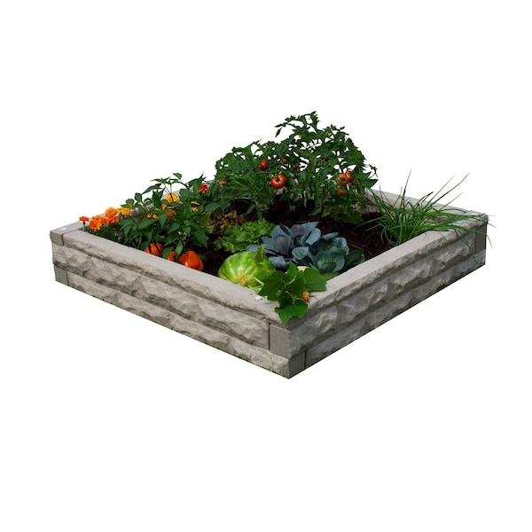 Good Ideas Garden Wizard Raised Bed Garden - Sandstone GW-RBG-SAN - main
