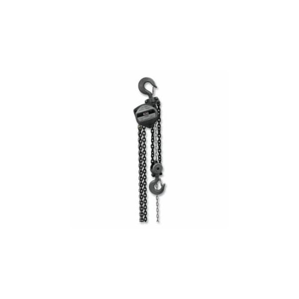 Jet S90 Series Hand Chain Hoist, 3-ton, 15 ft Lifting H, 2 Falls, 20-1/2 in Head Room, 86-4/5 lb 825-101941 - main