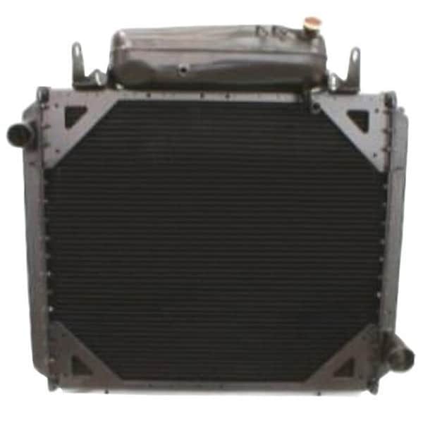 Ilc FREIGHTLINER FLD120 YEAR 1995 4 ROW COPPER BRASS RADIATOR WITH SURGE TANK FRAME Heavy Duty FRTLNR FLD120 1995 4 ROW COPPER BRASS RADIATOR W/S - main