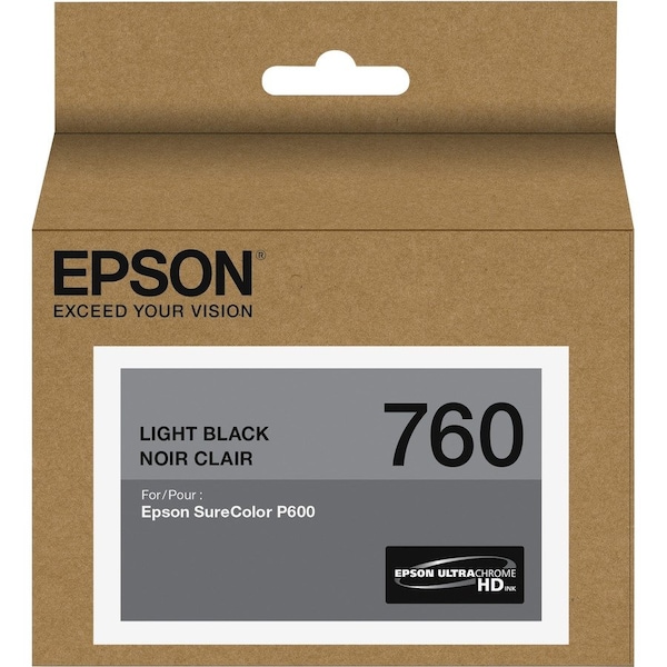 Epson T760 UTRACHROME HD LIGHT BLACK INK T760720 - main