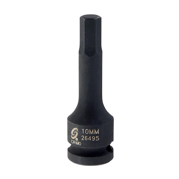 Sunex 1/2 in Drive 10Mm Hex Impact Socket 26495 - main