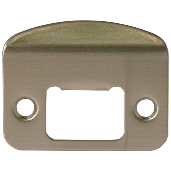 Pamex Full Lip Round Corner Strike 2-1/4 x 1-3/4 Satin Stainless Finish FT4SPSS - main