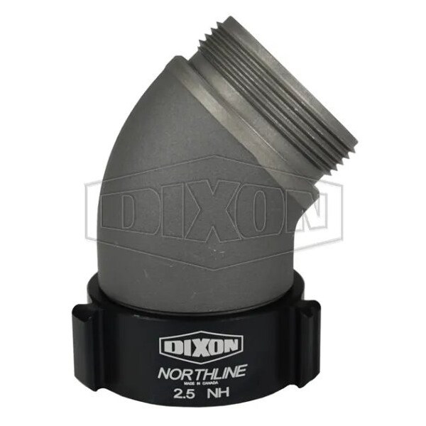 Dixon The Right Connection Angle And Suction Elbow, 2-1/2 in, MNST x FNST, Aluminum, Domestic N5445-25F25F - main