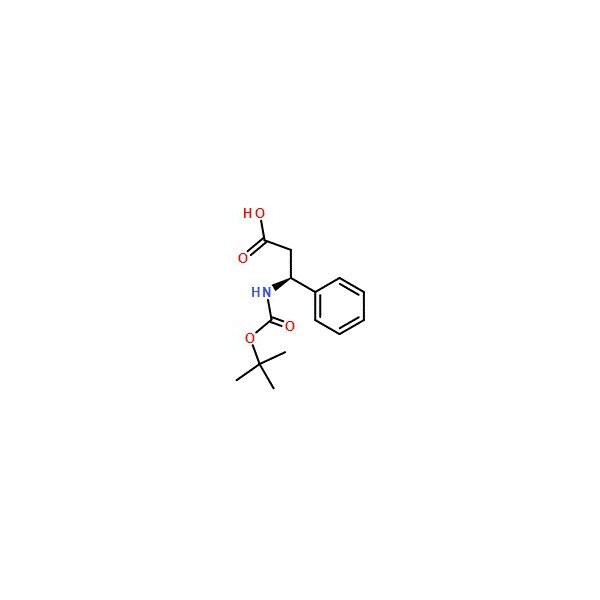 Ak Scientific Boc-(S)-3-Amino-3-phenylpropionic acid (5g), CAS 103365-47-5 Q704-5g - main