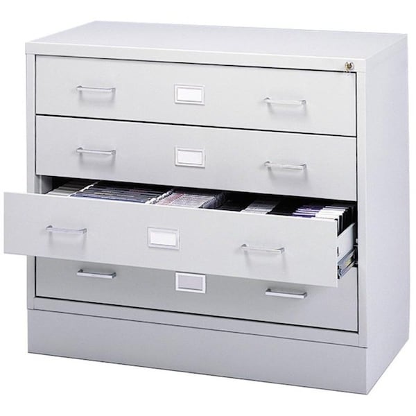 Safco Audio/Video Microform Cabinet 4935LG - main