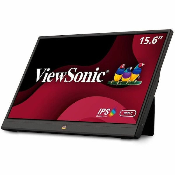 Viewsonic 15.6" Portable IPS Monitor, 1920x1080 resolution, Mobile Ergonomics, USB-C, HDMI. VA1655 - main