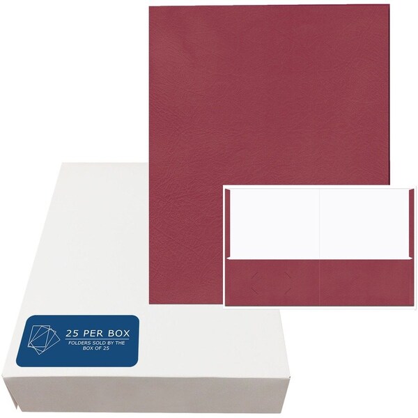Roaring Spring Paper Products PAPER PKT FOLDER 11.75 in. x9.5 in. SCARLET, 10PK 50112 - main