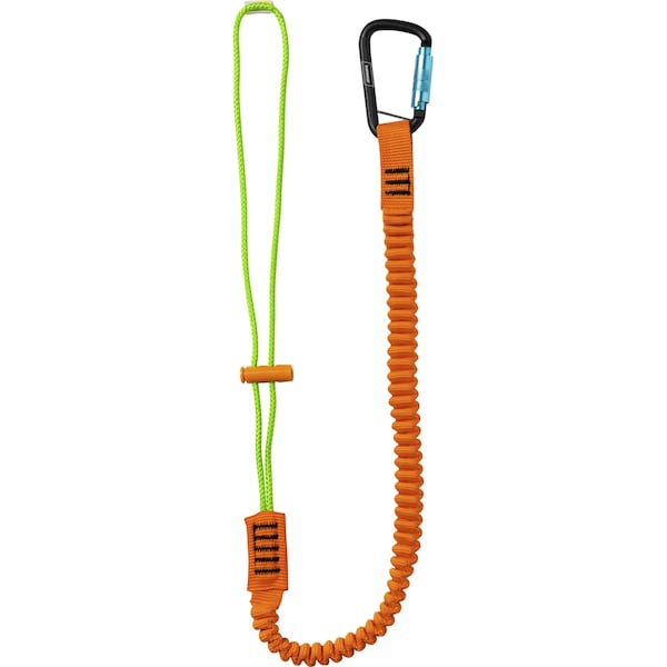 Ironwear Bungee Tool Lanyard w/ Self Locking Carabiner & Cinch Loop 2602 - main