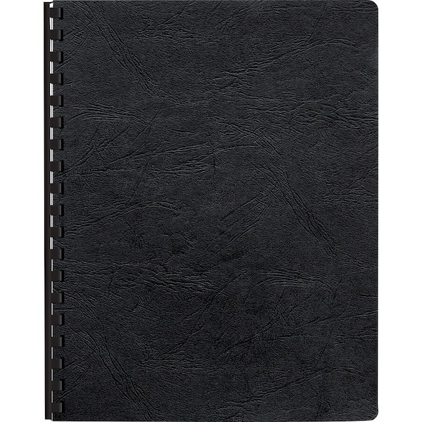 Fellowes Binding Cover, Blk, 8-3/4x11-1/4 In., PK50 52146 - main