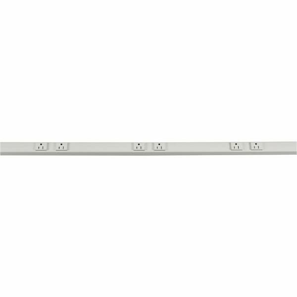 Hubbell Wiring Device-Kellems Non-Metallic Raceway, Non-Metallic PlugTrak Series, PLUGTRAK, 5', 15A 125V, 1-Circuit, Tamper Resistant PT155112TR - main