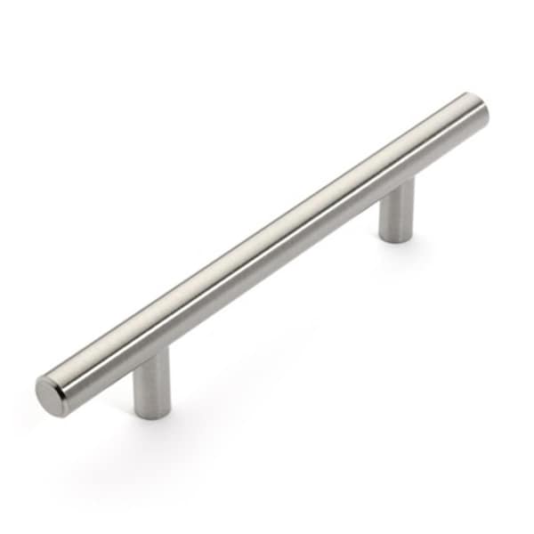 Dynasty Hardware European 6.75 in. Bar Pull Satin Nickel P-1002-SN - main