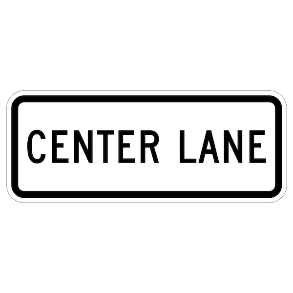 Sign Solutions Usa Traffic Sign, 30 in Width, Aluminum Sign, Horizontal Rectangle DUS12DWT3012R3-5eP - main