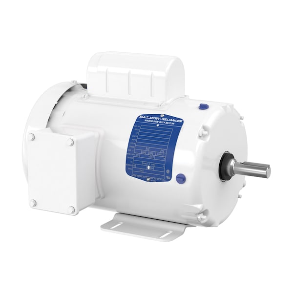 Baldor-Reliance 1/2 HP, 1800 RPM, Single Phase, 115/230V, 60HZ, TEFC, 56, F1 WDL3504 - main