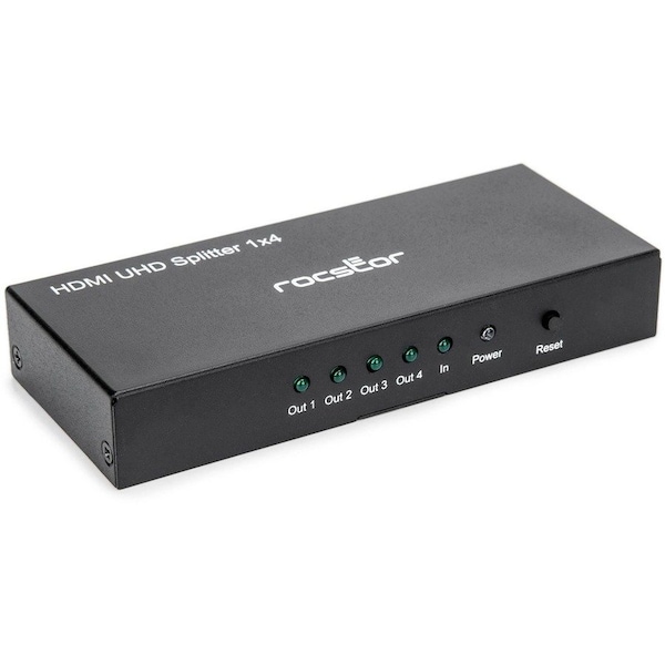 Rocstor 4K HDMI SPLITTER ALUMINUM Y10C294-B1 - main