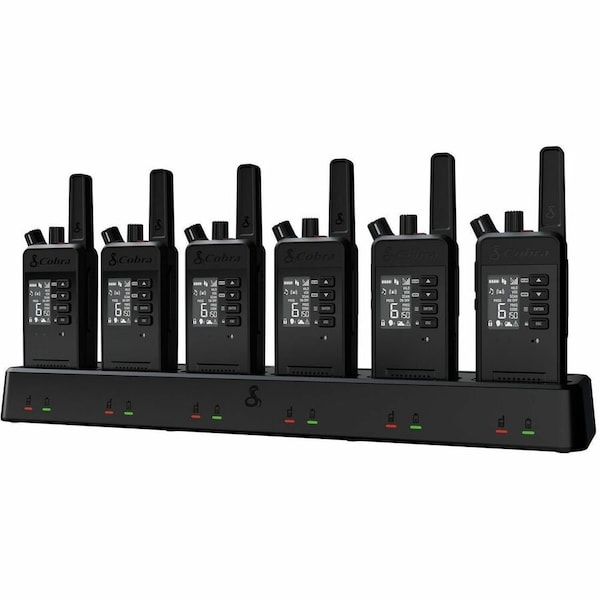 Cobra Electronics Handheld Two-Way Radio, 2 W, Black 0190016-2 - main