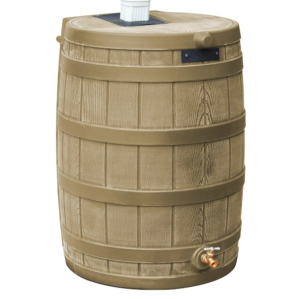 Good Ideas Rain Wizard 40 Gallon Rain Barrel - Khaki RW40-KHA - main