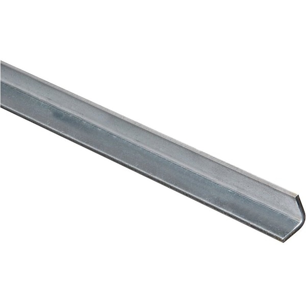 Stanley 4010BC Series Angle Stock, 34 in L Leg, 48 in L, 012 in Thick, Steel, Galvanized N179-903 - main