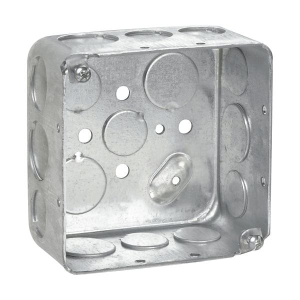 Crouse-Hinds Eaton Crouse-Hinds series square outlet box, 25PK TP434 - main