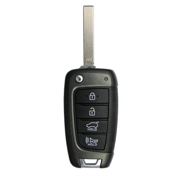 Aks Keys 2022 Hyundai Tucson Flip Key Fob 4B FCC# TQ8-RKE-4F40 - 95430-N9010 RC-HYUNDAI-92C - main
