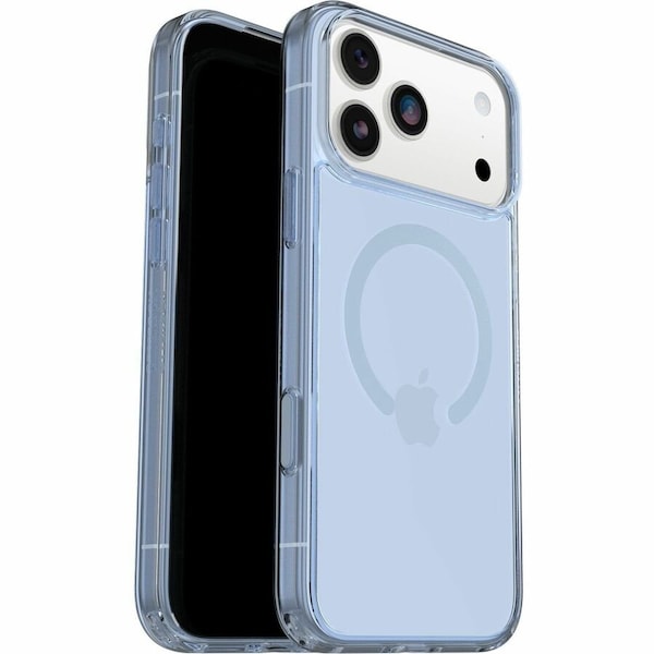 Otterbox Symmetry Clear Magsafe Case With Camera Control For Apple Iphone 17 Pro Max - Blue Bliss 77-98873 - main