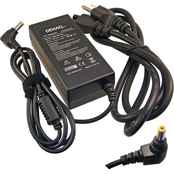 Denaq 19V 3.16A 5.5mm-2.5mm AC Adapter for DELL Inspiron & Latitude Series Laptops DQ-PA-16-5525 - main