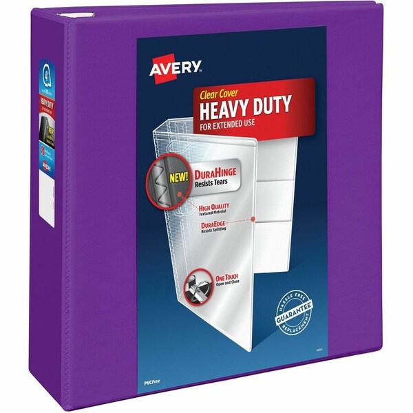Avery Heavy-Duty View 3 Ring Binder, 4 in 79813 - main