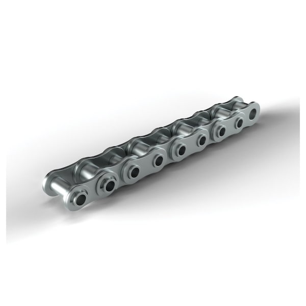 Hkk Chain Hollow Pin Roller chain, 10 ft OAL, 3/4 P, 0.469 Dia x 1/2 in W Roller, 304 SS SR060HP1A - main