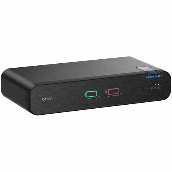 Belkin 2-PORT DH SKVM WITH CAC F1DN202KVM-DC-4 - main
