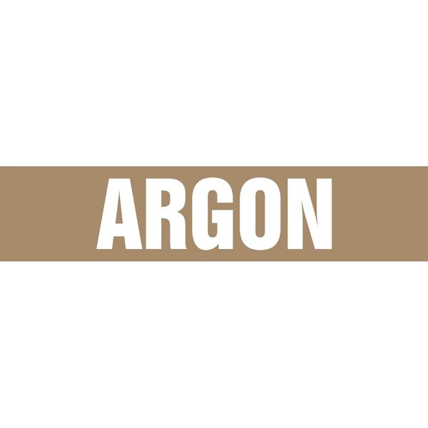 Accuform ASME ANSI PIPE MARKER ARGON RPK141STB - main