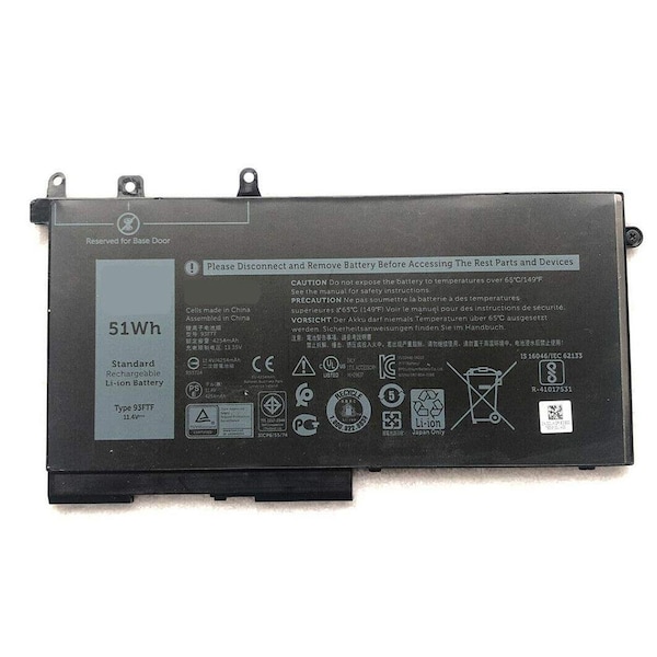 Premium Power Products Laptop Battery replaces Dell 451-BBZT 93FTF D4CMT 451-BBZT-ER - main