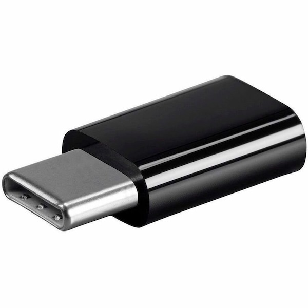 Monoprice USB-C Male to Micro B Female Adapter_ Black 18628 - main