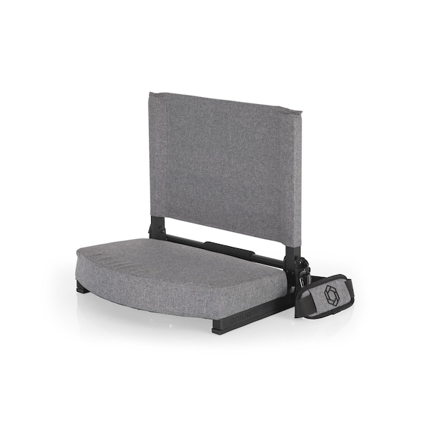 Picnic Time Family Of Brands Gridiron Stadium Seat, Heathered Gray 627-01-105-000-0 - main