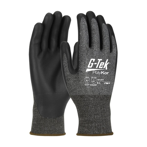 G-Tek POLYKOR X7 TOUCHSCREEN CUT-RESISTANT GLOVES, L, NEOFOAM COATING, NEOFOAM/POLYKOR 16-377/L - main