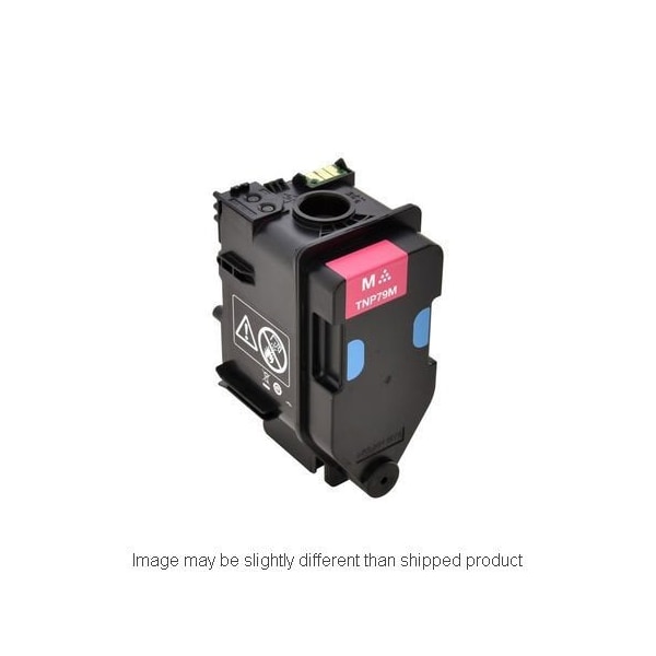 Konica Replacement AAJW430, CYAN Compatible Toner, 9,000 page yield AAJW430 TNP79C TNP80C TNP81C - main