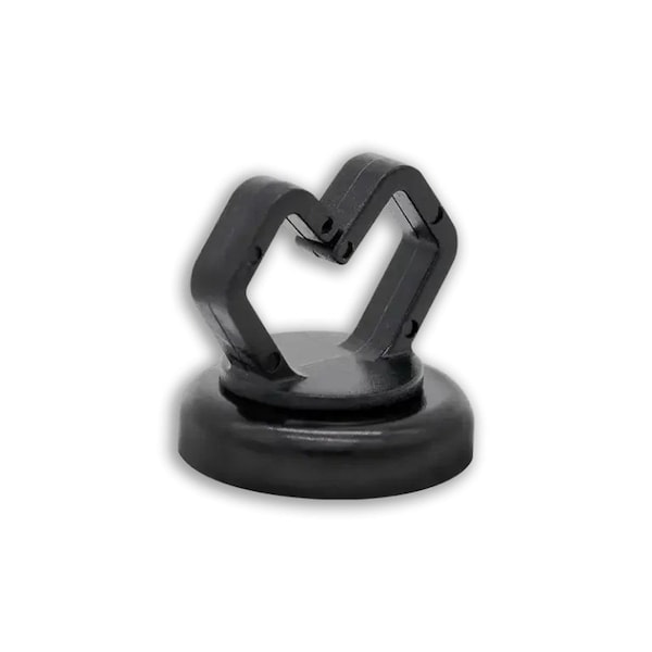 Mag Daddy Cable Clip, Polymer, 1/2 in Bundle Dia., Black 62409-10 - main