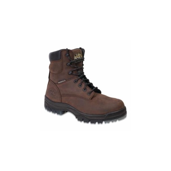 Oliver By Honeywell 45 Series Composite Toe Safety Boots, Size 7, 7 in H, Leather, Rubber, Brown 821-45637C-BRN-070 - main