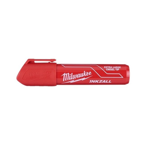 Milwaukee Tool Extra Large Chisel Tip Red Marker 48-22-3266 - main