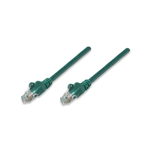 Intellinet Network Solutions 14 Ft Green Cat6 Snagless Patch Cable 343718 - main