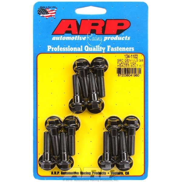 Arp 0.37 in. SBCGENIII LS Flange Hex Header Bolt Kit ARP134-1102 - main