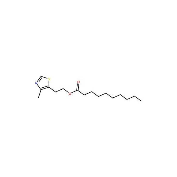 Ak Scientific 2-(4-Methyl-5-thiazolyl)ethyl decanoate (25g), CAS 101426-31-7 5025AL-25g - main