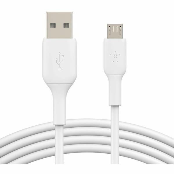 Belkin USB-A to Micro-USB Cable (1m / 3.3ft, Black) CAB005BT1MWH - main