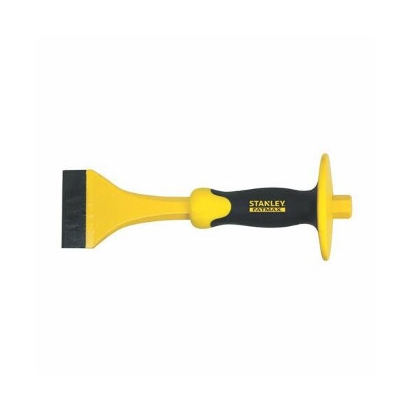 Stanley FATMAX FLOOR CHISEL WITH BI-MATERIAL HAND GUARD, 3 IN CHROME VANADIUM STEEL TIP, 11 16-331 - main