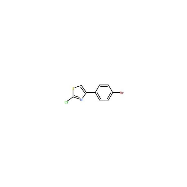 Ak Scientific 4-(4-Bromophenyl)-2-chlorothiazole (250mg), CAS 3884-33-1 5436AH-250mg - main