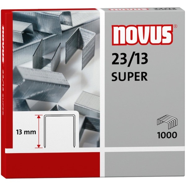 Novus Premium HD Staples, 23/13, 1k, 13mm, PK1000 042-0533 - main