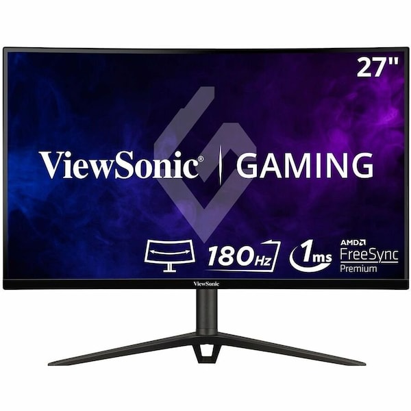 Viewsonic OMNI VX2718-2KPC-MHD 27" Class WQHD Curved Screen LED Monitor - 16:9 - Black VX2718-2KPC-MHD - main