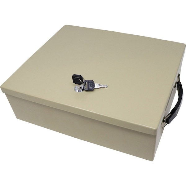 Nadex Coins Fire-Retardant Security Box with Keyed Lock NCS8-2010 - main