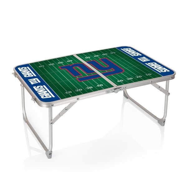 Picnic Time Family Of Brands New York Giants - Concert Table Mini Portable Table, (Charcoal Wood Grain) 843-00-141-214-2 - main