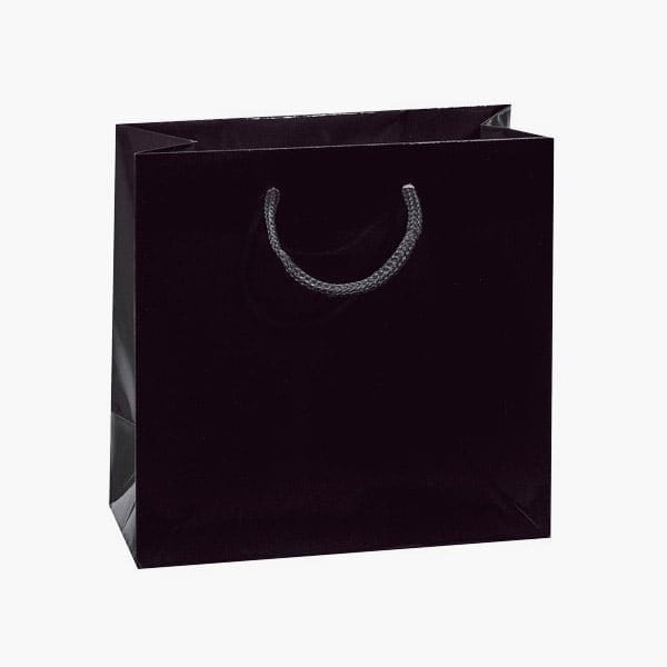 Nashville Wraps Black Matte Gift Bags, Cub 8x4x10, 100PK MTCBBK - main
