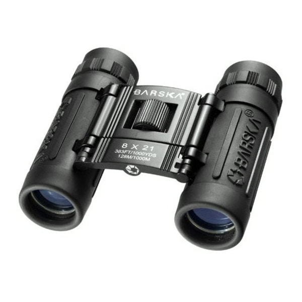 Barska General Binoculars, 8x Magnification, Roof Prism, 383 ft at 1000 yd Field of View AB10108 - main