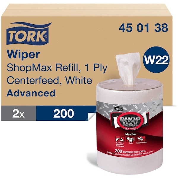 Tork DRC CF Roll Wiper, 2PK 450138 - main